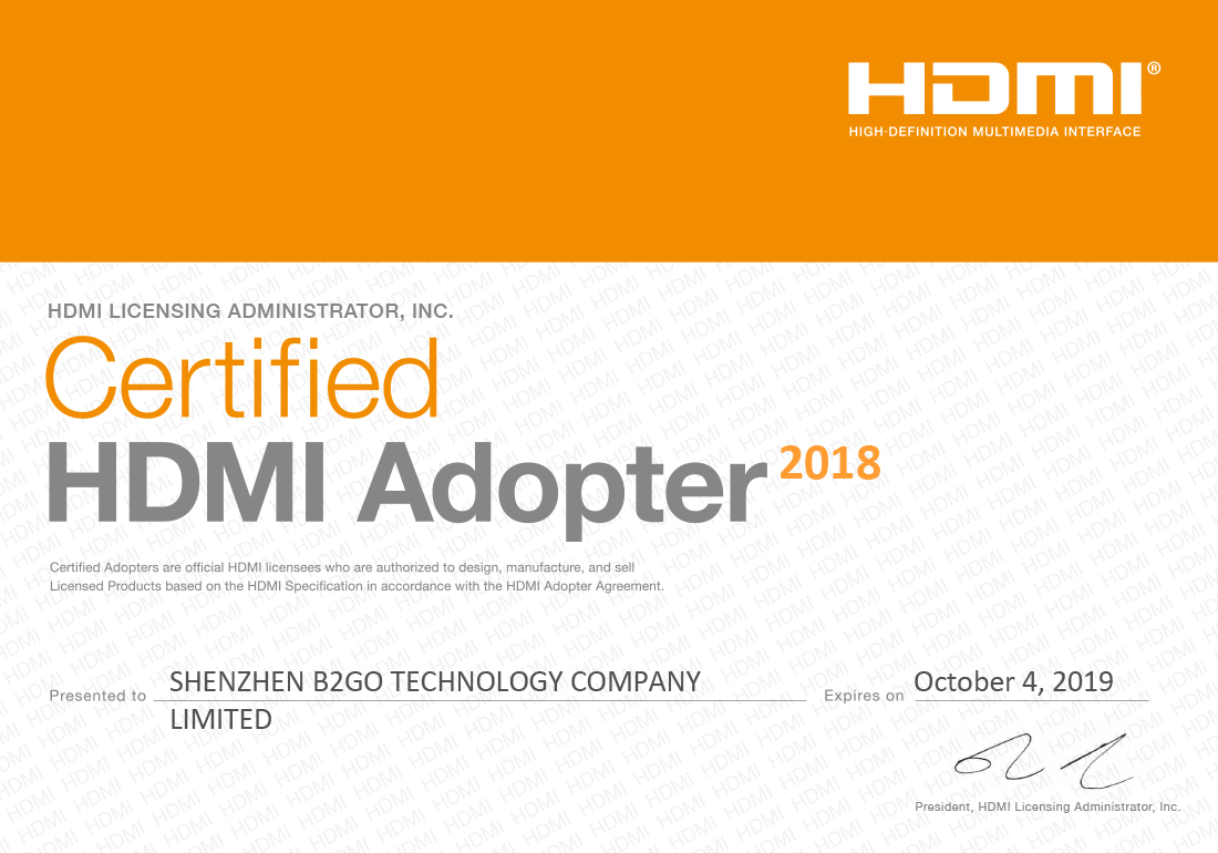 HDMI HDCP 2.0
