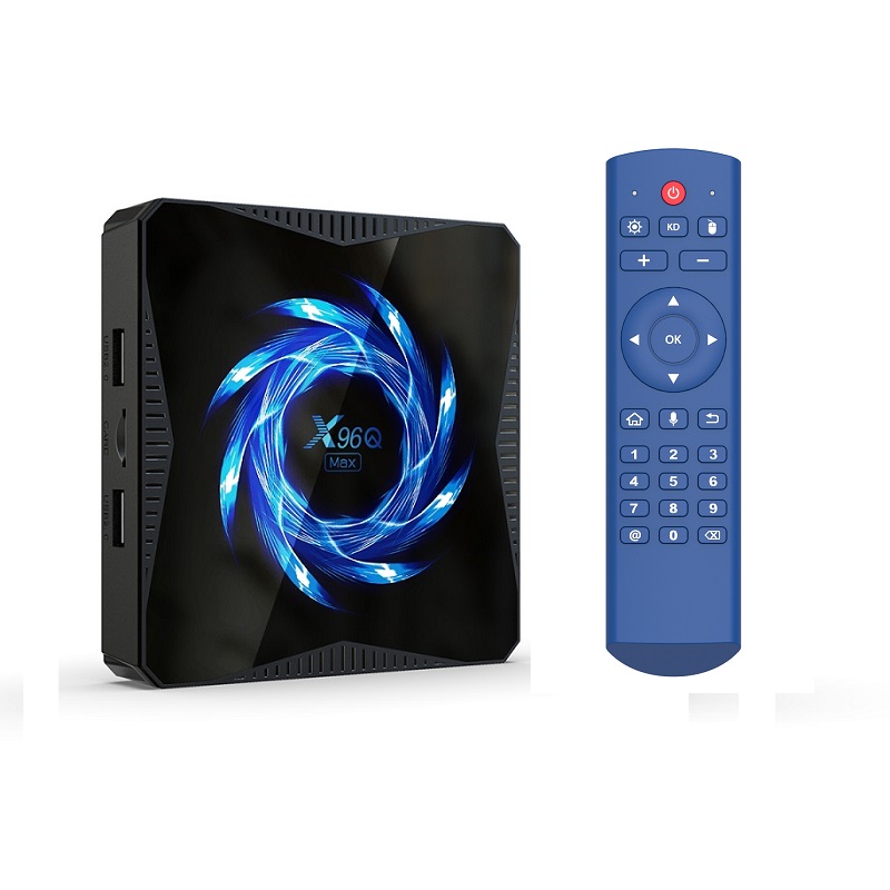 Free Oem Customize Software and Hardware X96q Max Tv Box