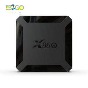 X96Q Android 10.0 Smart 4K TV Box with H.264, H.265, HDR10, Support 4K 60fps