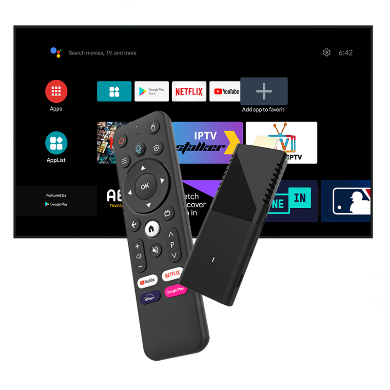 Quad Core CPU 2GB 16GB AndroidTV Interface TV Dongle