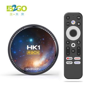 OEM Customize HK1 RBOX W2T Android 11 ATV TV Box Amlogic S905W2 Dual Band Wifi 4K 60fps 2GB 16GB with Voice Remote Control